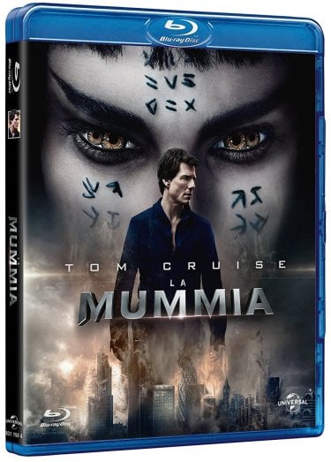 La cover del blu-ray de La mummia