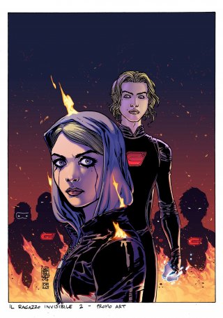 Il ragazzo invisibile - Seconda generazione: la cover della graphic novel