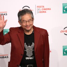 Roma 2017: Go Nagai saluta i fotografi al photocall di Mazinger Z Infinity