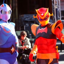 Roma 2017: cosplayer sul red carpet di Mazinga Z Infinity