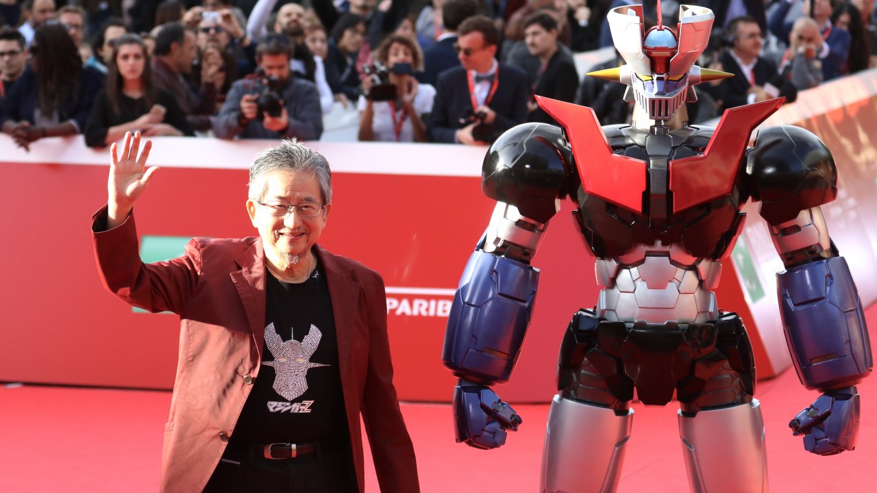 Uno scatto con Go Nagai