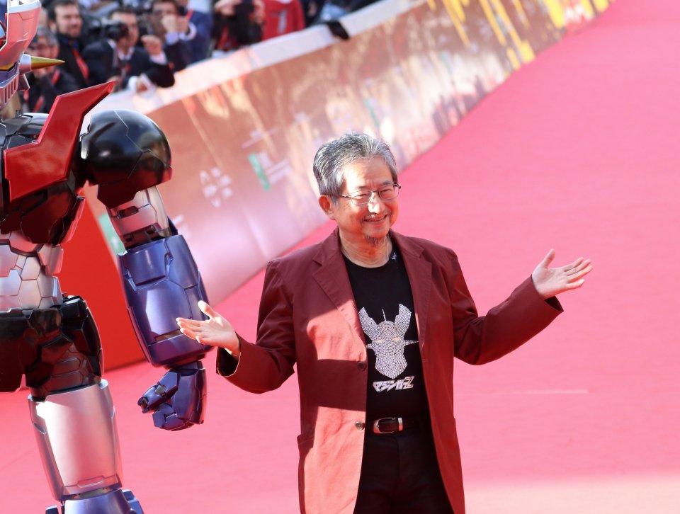 Roma 2017: Go Nagai sul red carpet di Mazinga Z Infinity