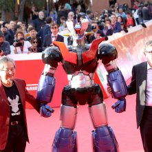 Roma 2017: Go Nagai e Antonio Monda sul red carpet di Mazinga Z Infinity