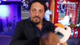 Le avventure di Olaf: videointervista ad Enrico Brignano e Serena Rossi 