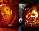Halloween 2017: The Walking Dead e Pennywise tra le zucche intagliate più spettacolari