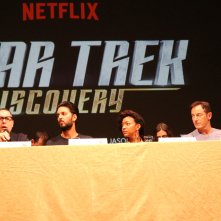 Lucca 2017: Sonequa Martin-Green, Jason Isaacs, Shazad Latif e Aaron Harberts al panel di Star Trekk Discovery