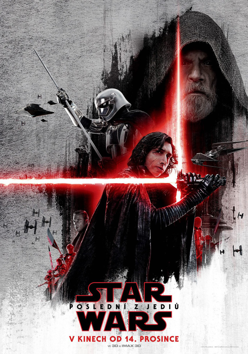 Star Wars: Gli ultimi Jedi, un poster internazionale del film