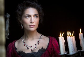 Agadah: Caterina Murino in una scena del film