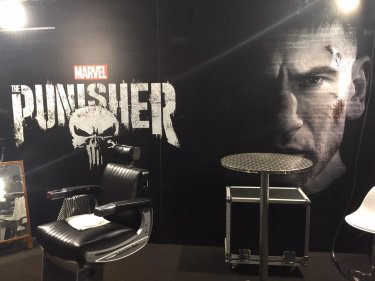 Lucca 2017: la parte del padiglione di Netflix dedicata a The Punisher