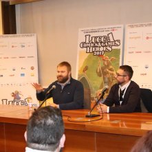 Lucca 2017: Robert Kirkman risponde alle domande durante l'incontro con la stampa