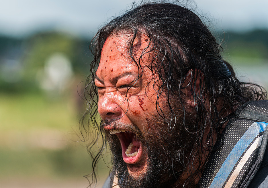 The Walking Dead: Cooper Andrews in una foto dell'episodio 'Some Guy'