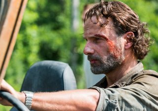 The Walking Dead: Andrew Lincoln in una foto dell'episodio Some Guy