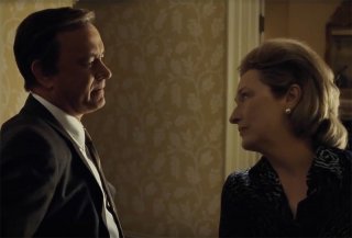 The Post: Tom Hanks e Meryl Streep in una scena