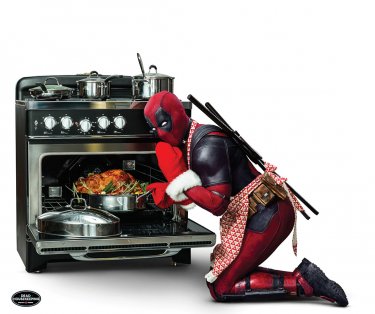 Deadpool 2: Wade Wilson cucina un tacchino