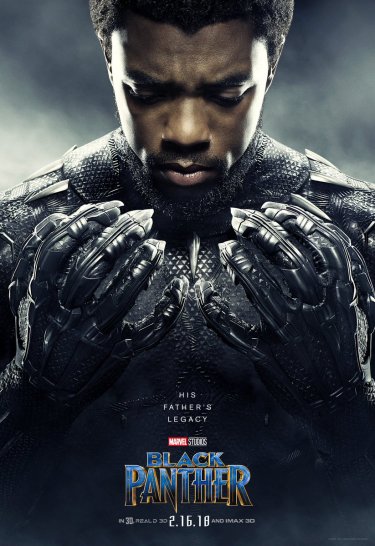 Black Panther: il character poster di Chadwick Boseman