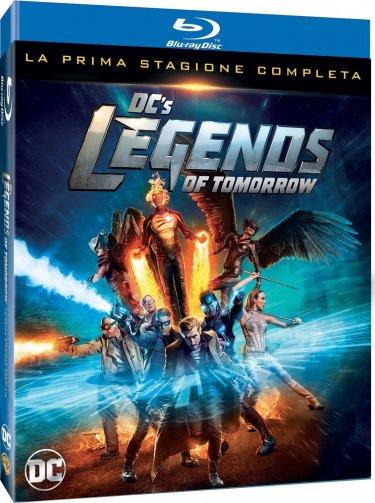 Il blu-ray della stagione 1 di Legends of Tomorrow