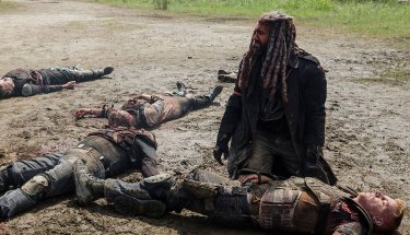 The Walking Dead: una scena drammatica dell'episodio Some Guy