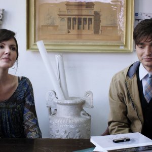 Il figlio sospeso: Paolo Briguglia e Laura Giordano in una scena del film