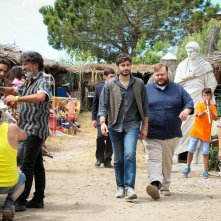 La casa di famiglia: Lino Guanciale e Stefano Fresi in una scena del film