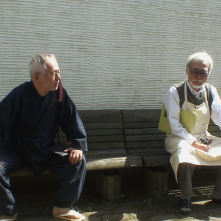Never Ending Man: Hayao Miyazaki, Miyazaki in un'immagine tratta dal documentario a lui dedicato