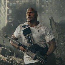 Rampage: Dwayne Johnson in una foto del film