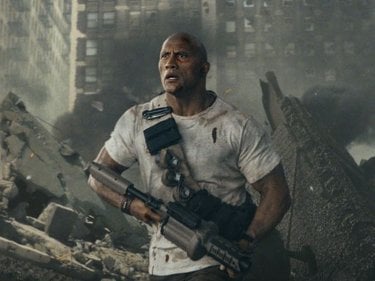 Rampage: Dwayne Johnson in una foto del film