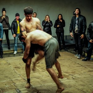 Anna: Pierre-Yves Cardinal in una scena del film