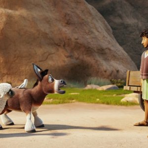 Gli eroi del Natale: una scena del film d'animazione