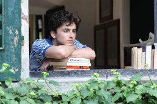 Chiamami col tuo nome: Timothée Chalamet in un momento del film