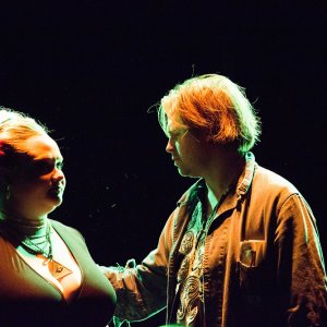 Patti Cake$: Danielle MacDonald e Geremy Jasper in una scena del film