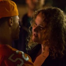Patti Cake$: Danielle MacDonald e Siddharth Dhananjay in una scena del film