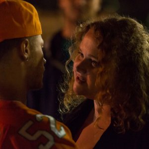 Patti Cake$: Danielle MacDonald e Siddharth Dhananjay in una scena del film