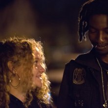 Patti Cake$: Danielle MacDonald e Mamoudou Athie in una scena del film