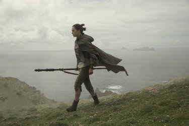Star Wars: Gli Ultimi Jedi, Daisy Ridley in un momento del film