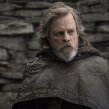 Star Wars: Gli Ultimi Jedi, Mark Hamill in una scena del film