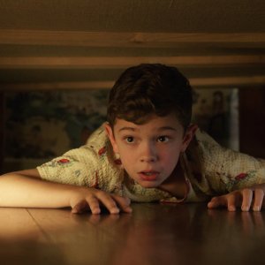 Suburbicon: Noah Jupe in una scena del film