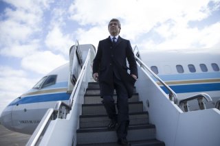 La Cordillera: Ricardo Darín in un momento del film