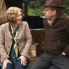 Ricomincio da me: Imelda Staunton e Timothy Spall in un momento del film