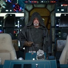 Star Wars: Gli Ultimi Jedi: Mark Hamill in una scena