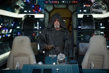 Star Wars: Gli Ultimi Jedi: Mark Hamill in una scena