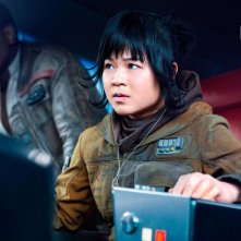 Star Wars: Gli Ultimi Jedi: John Boyega e Kelly Marie Tran in una scena