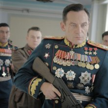The Death of Stalin: Jason Isaacs in una scena del film