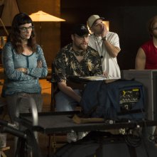 The Disaster Artist: Paul Scheer e Seth Rogen in una scena del film