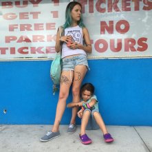 The Florida Project: Bria Vinaite e Brooklynn Prince in un'immagine del film