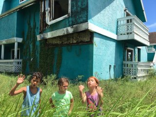 The Florida Project: Brooklynn Prince in una scena del film