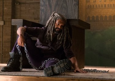 The Walking Dead: Khary Payton in una scena dell'episodio The King, The Widow and Rick