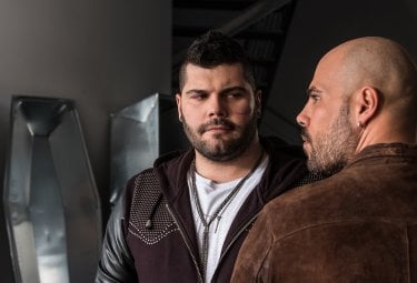 Salvatore Esposito e Marco D'Amore in Gomorra 3, sesto episodio