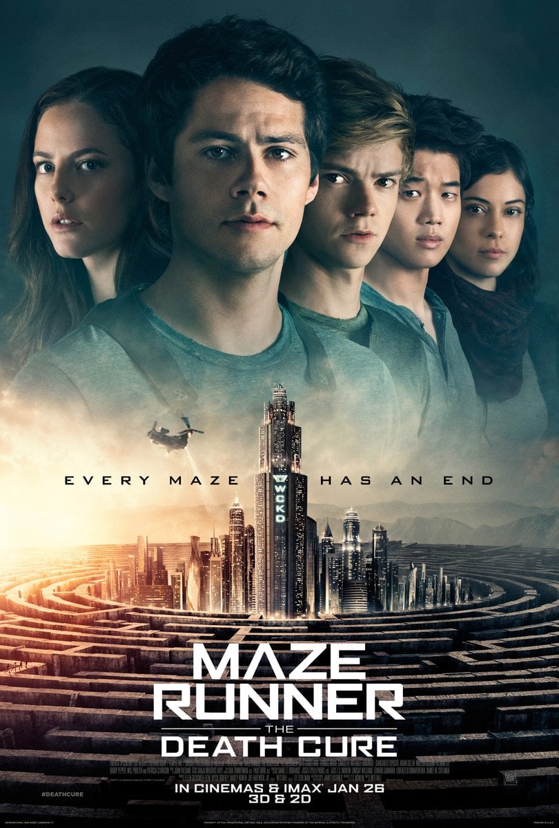 Maze Runner - La rivelazione, un poster del film