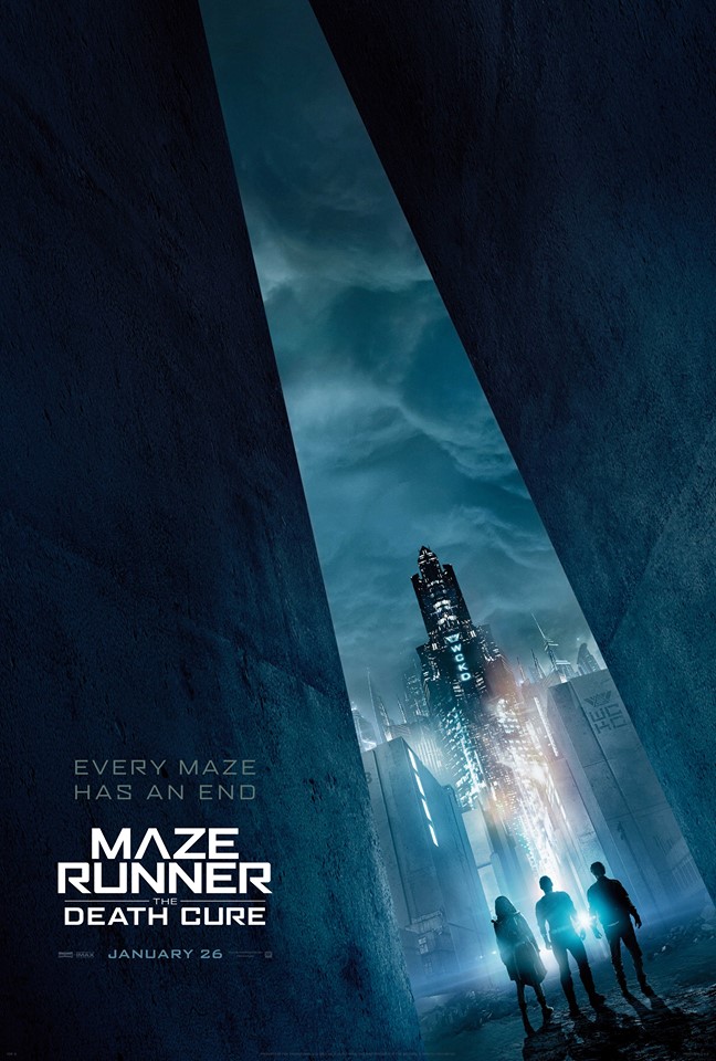 Maze Runner: The Death Cure, un poster del film