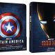 Su Amazon le Trilogie Steelbook da collezione di Captain America e Iron Man